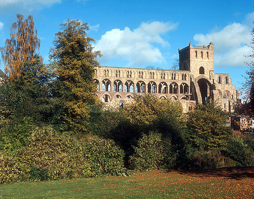 Jedburgh Abbey, Scottish borders, ruined Augustinian Monastery, founded 1118